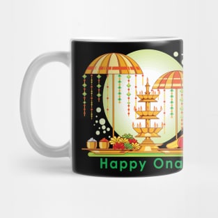 Happy Onam Umbrellas Mug